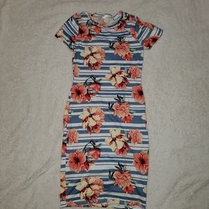 Floral Bodycon Dress